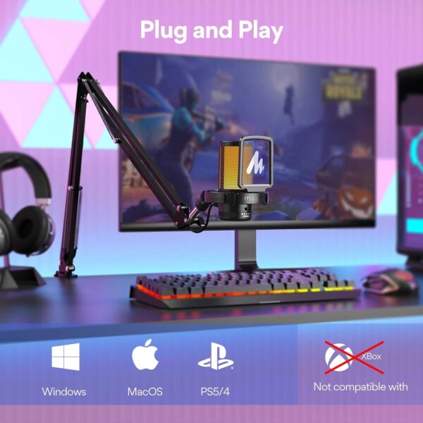 میکروفون استودیويی ماونو مدل DGM20S RGB