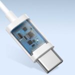 هدفون داخل گوش باسیم باسئوس مدل ENCOK C17 رابط Type-C