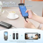 میکروفون یقه ای بی سیم بویا مدل BY-WM3T-U2 رابط Type-C با باکس شارژ
