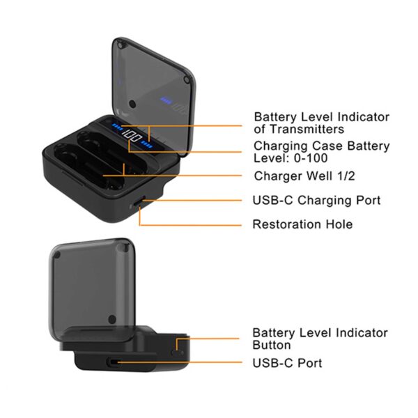 میکروفون بی سیم یقه ای کامیکا مدل Vimo S-UC