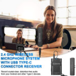 میکروفون یقه ای بی سیم بویا مدل BY-WM4 PRO-K5 رابط Type-C