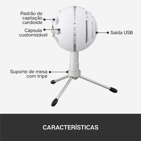 میکروفون رومیزی بلو مدل Yeti Snowball