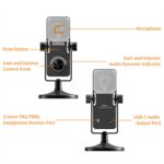 میکروفون استودیویی کامیکا مدل STA-U1 رابط USB
