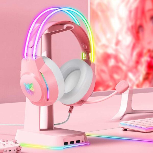 هدست گیمینگ با سیم اونیکوما مدل X26 RGB