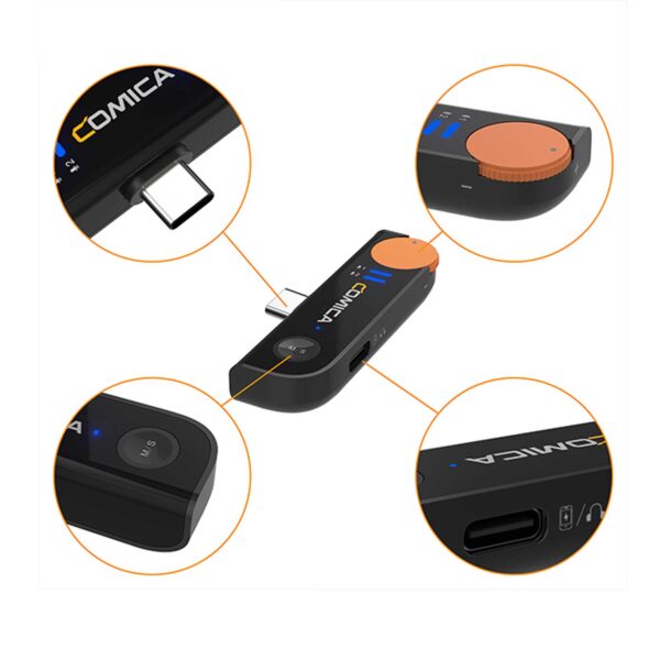 میکروفون بی سیم یقه ای کامیکا مدل Vimo S-UC