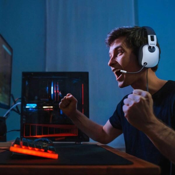 هدفون گیمینگ با سیم باسئوس مدل GoPlay 1 Max