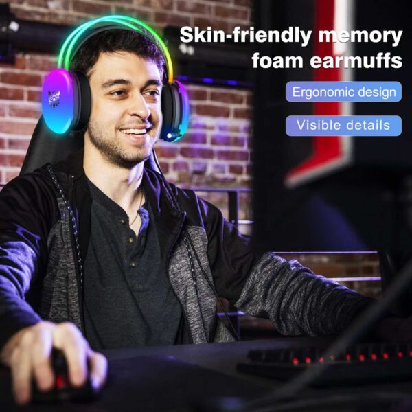 هدست گیمینگ با سیم اونیکوما مدل X25 RGB