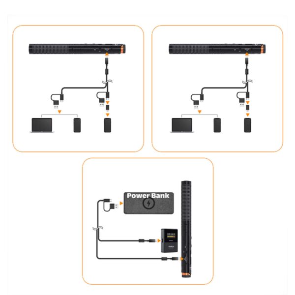 میکروفون شاتگان بی سیم کامیکا مدل CVM VM30