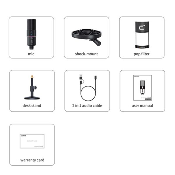 میکروفون استودیویی کامیکا مدل EJOY U2D