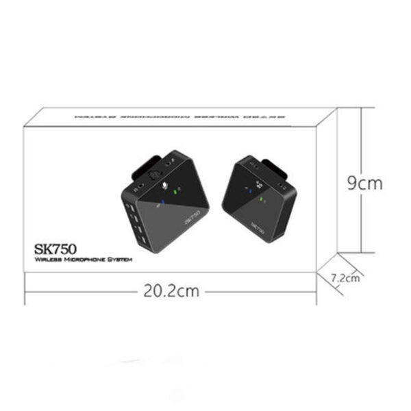 میکروفون یقه ای بی سیم مدل SK750 Z2