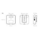 میکروفون یقه ای بی سیم تک میکروفونه رود مدل WIRELESS GO II
