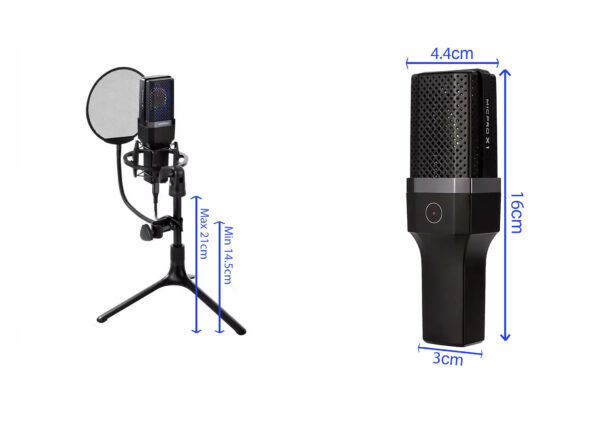 میکروفون استودیویی یانمای مدل MICPRO X1