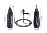 میکروفون یقه ای بی سیم کیمافون مدل KM-G130-1