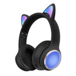 هدفون بی سیم بچگانه طرح گربه مدل AKZ65