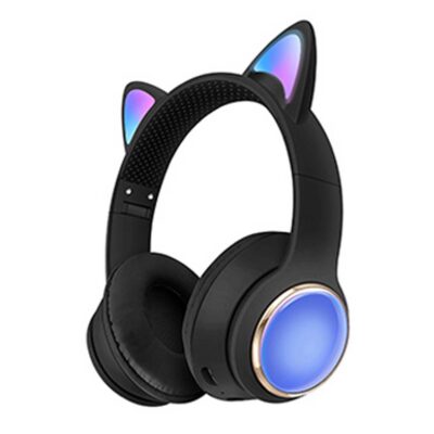 هدفون بی سیم بچگانه طرح گربه مدل AKZ65