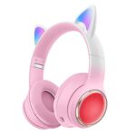 هدفون بی سیم بچگانه طرح گربه مدل AKZ65