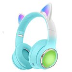 هدفون بی سیم بچگانه طرح گربه مدل AKZ65