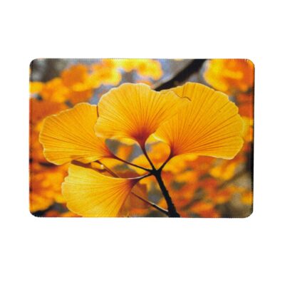 ماوس پد طرح GINKGO BILOBA سایز 18*23 سانتی متر مدل NU107