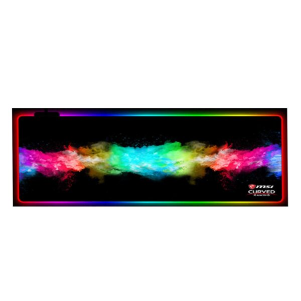 ماوس پد گیمینگ RGB مدل MSI ابعاد 40*90 سانتی متر