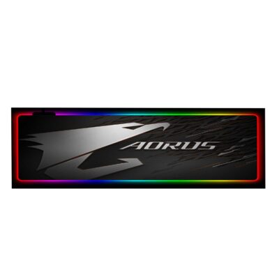ماوس پد گیمینگ RGB مدل AORUS ابعاد 30*80 سانتی متر