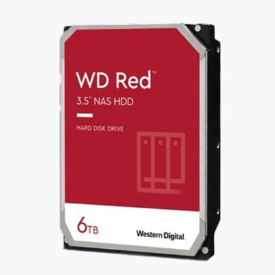 هارددیسک اینترنال وسترن دیجیتال مدل Red ظرفیت 6 ترابایت