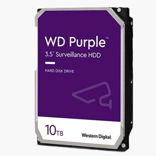 هارددیسک اینترنال وسترن دیجیتال مدل Purple ظرفیت 10 ترابایت