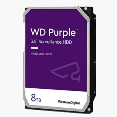 هارددیسک اینترنال وسترن دیجیتال مدل Purple ظرفیت 8 ترابایت