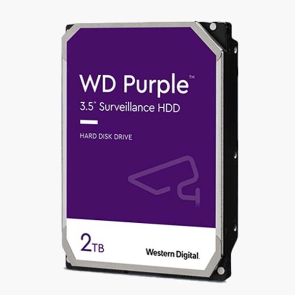 هارددیسک اینترنال وسترن دیجیتال مدل Purple ظرفیت 2 ترابایت