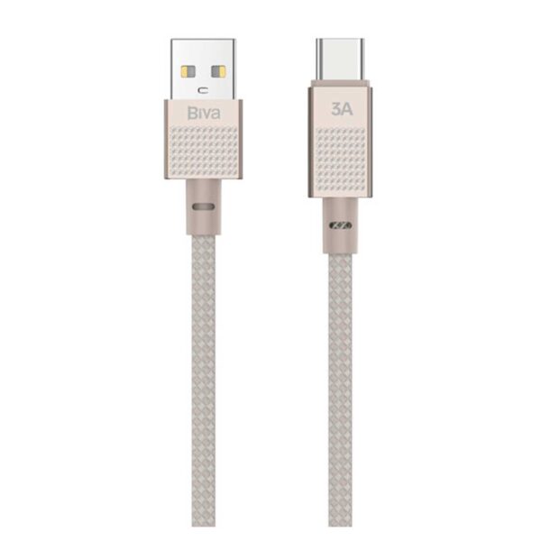 کابل Type-C بیوا Biva C40T طول 1 متر توان 15 وات
