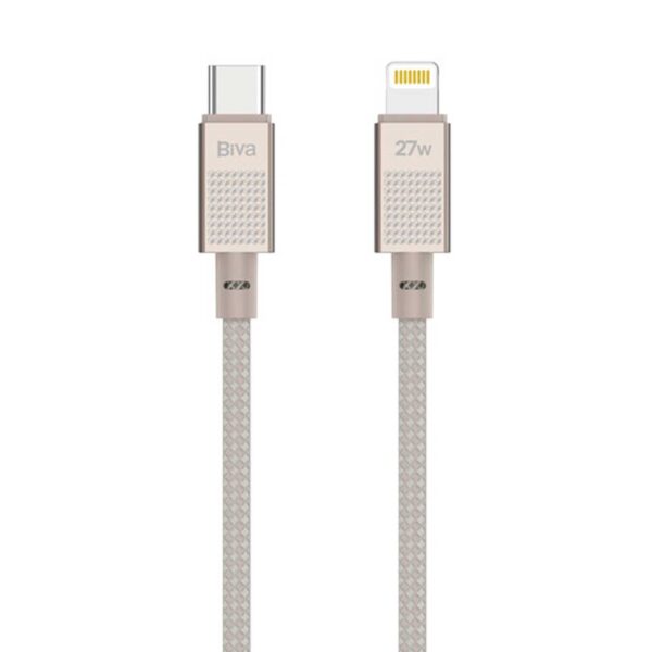 کابل lightning به Type-C بیوا C40CL طول 1 متر توان 27 وات