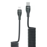 کابل lightning فنری بیوا مدل C25L توان 12 وات