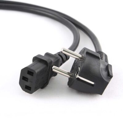 کابل برق سه پین آداپتور PC طول 1.5 متر