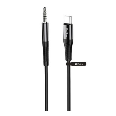 کابل تبدیل Type-C به جک 3.5mm پرووان مدل PCA47 طول 1 متر