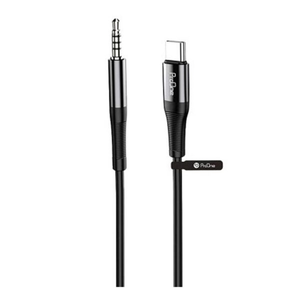 کابل تبدیل Type-C به جک 3.5mm پرووان مدل PCA47 طول 1 متر