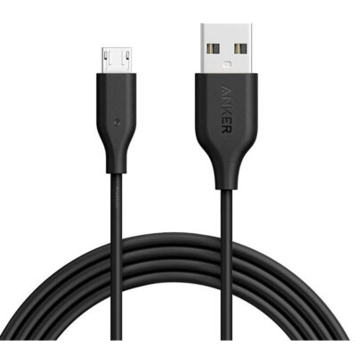 کابل تبدیل USB به Micro-USB انکر مدل A8133 طول 1.8 متر