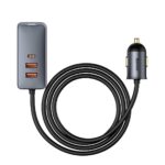 شارژر فندکی باسئوس مدل Share Together CCBX120C2 توان 120 وات