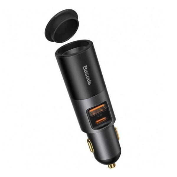 شارژر فندکی فست شارژ باسئوس مدل CCBX120C CCBTC0G توان 120 وات