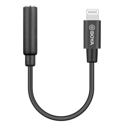 کابل تبدیل Lightning به جک 3.5 میلی متریTRS(مادگی) بویا مدل K8