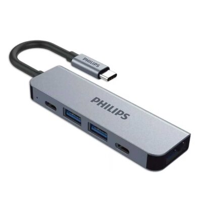 هاب 5 پورت فیلیپس USB-C مدل SWV6115