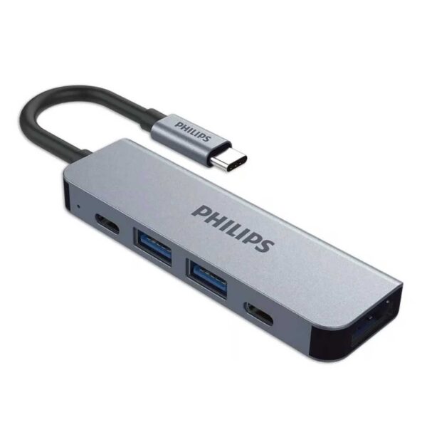 هاب 5 پورت فیلیپس USB-C مدل SWV6115