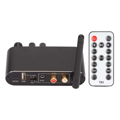 گیرنده بلوتوث صدا و مبدل صدای دیجیتال به آنالوگ مدل T01
