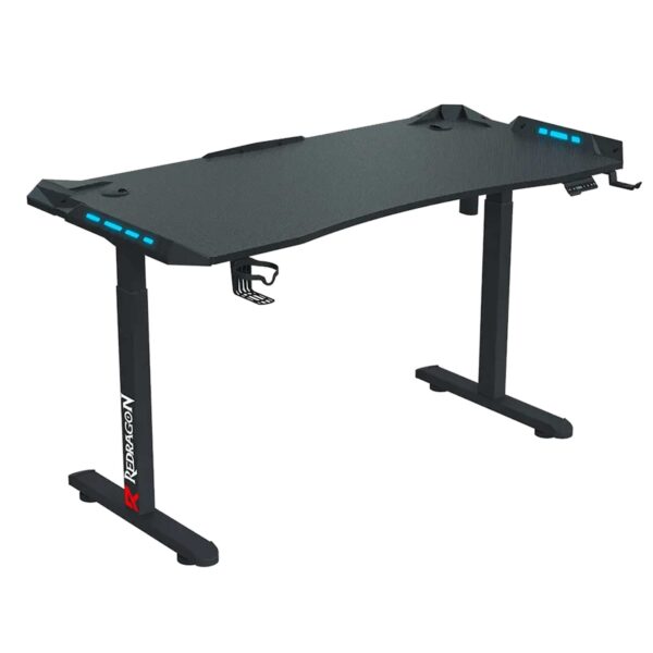 میز گیمینگ موتور دار ردراگون مدل GD 3300 L 160cm RGB