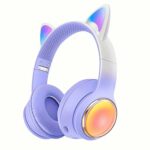 هدفون بی سیم بچگانه طرح گربه مدل AKZ65