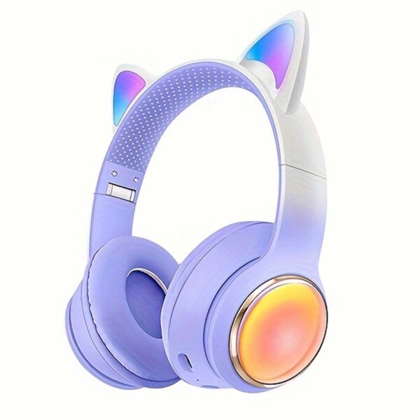 هدفون بی سیم بچگانه طرح گربه مدل AKZ65