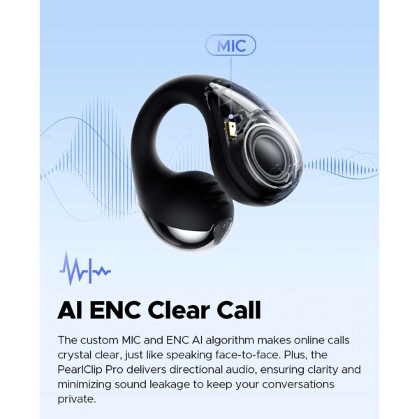 هدفون داخل گوش بی سیم القایی ساندپیتز مدل PearlClip Pro