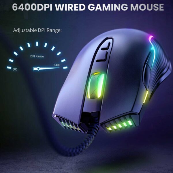 ماوس گیمینگ با سیم اونیکوما مدل CW905 RGB