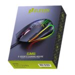 ماوس گیمینگ با سیم الون مدل GM6 RGB