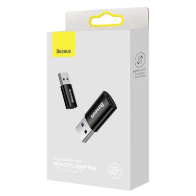 تبدیل OTG Type-C به USB باسئوس مدل Ingenuity Mini ZJJQ000101