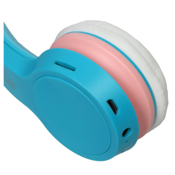 هدفون بی سیم بچگانه طرح اسب تک شاخ مدل XY-212