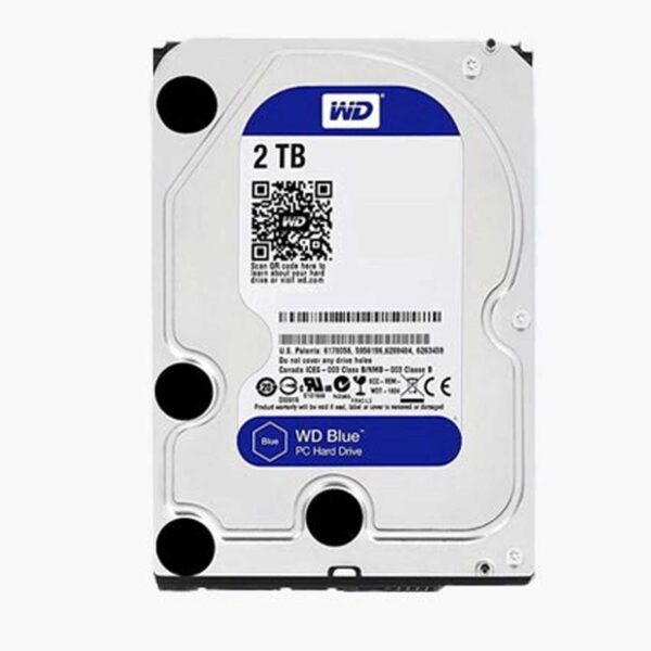 هارددیسک اینترنال وسترن دیجیتال مدل Blue ظرفیت 2 ترابایت